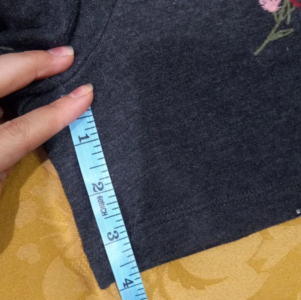 Old Navy Gray Floral Lounge Shorts